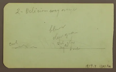 Tekening, Landschap "bij lagos"; Verso: Landschap, 1883