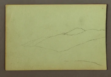 Tekening, Bergrug, mogelijk 1856