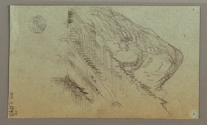 Tekening, Bergvallei, mogelijk 1868