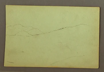 Tekening, Bergtoppen, mogelijk 1856