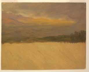 Tekening, Berglandschap, 1860-70