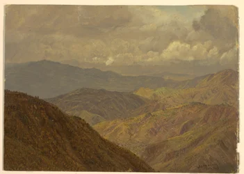 Tekening, Berglandschap, juli 1865