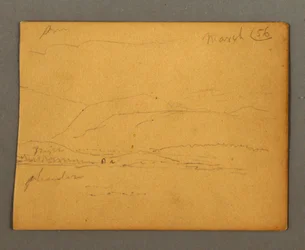 Tekening, Bergen, maart 1856