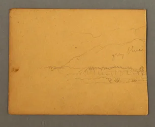 Tekening, Bergen, mogelijk 1856
