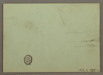 Tekening, Mountainside, april 1869