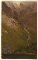 Tekening, Mt. Katahdin, Great Basin, vóór 1878