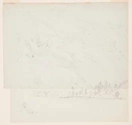 Tekening, Mt. Katahdin, Maine, 1870-78