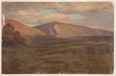 Tekening, Katahdin vanuit het zuidwesten (), 1870-80