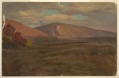 Tekening, Katahdin vanuit het zuidwesten (), 1870-80