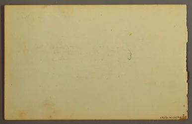 Tekening, Plantenstudie, gezichten, mogelijk 1844