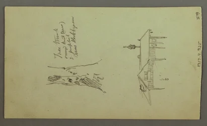 Tekening, Hellend Dal, 8 juli 1868