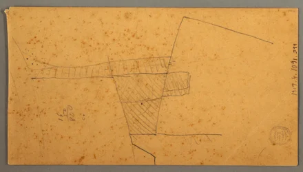 Tekening, Stoomboot, luchtstudie, 30 juni 1866