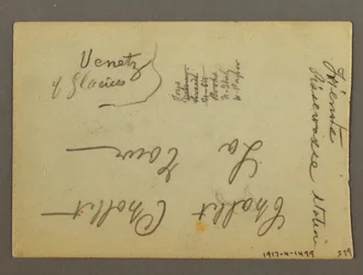 Tekening, Stadsgebouwen, mogelijk 1868-69