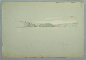 Tekening, Upper Tongue Lake, 1 oktober 1879