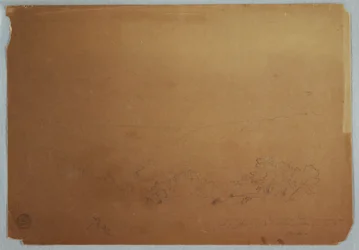 Tekening, Dalgezicht bij Pandi, Colombia, juli 1853