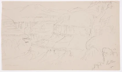 Tekening, Vallei van El Yemen, 20 februari 1868