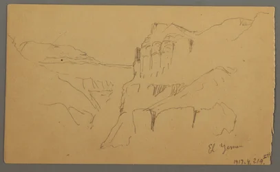 Tekening, Valleyside, februari 1869 