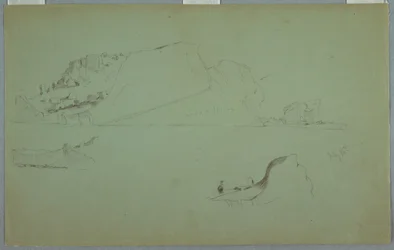 Drijvende ijsbergen, 15 juli 1859