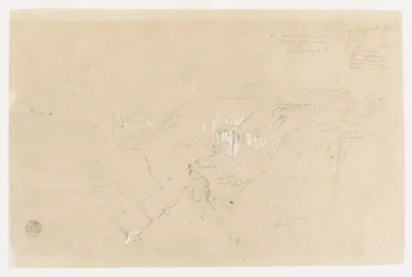 Landschap met de berg Purese, Colombia
