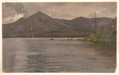 Mt. Katahdin, vanaf Lake Katahdin