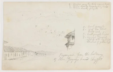 Popayan, Colombia; Verso: Berglandschap, Colombia