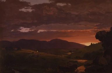 Twilight, "Korte scheidsrechter tussen dag en nacht" (zonsondergang)