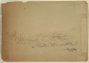 Uitzicht vanaf Grand Manan Island, Canada, naar de zee