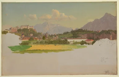 Uitzicht op Salzburg
