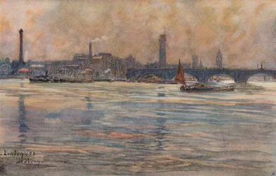 De Theems, Londen, ca. 1893