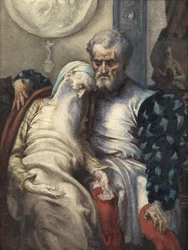Michael Angelo verzorgt zijn stervende dienaar