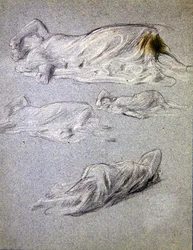 Studie voor Cymon en Iphigenia