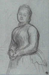 Studie voor het portret van Hannah, Gravin van Rosebery, c.1880