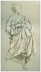 Studie van Daphnephoria, ca. 1880-1882