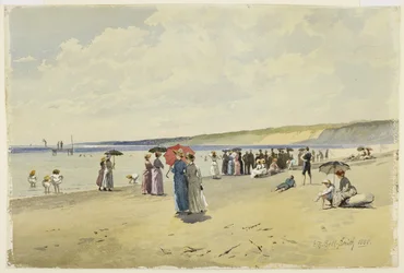 Het strand, 1888