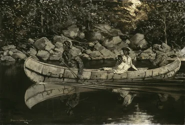 Peddelen met de Gewonde Britse Officier, 1897
