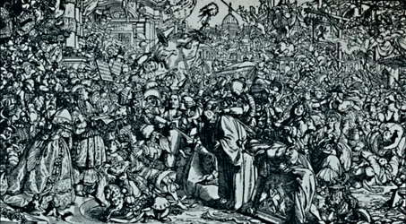 IJdelheid beurs. Uit De Pelgrims Progress Bunyan