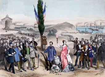Algemeen kiesrecht, 1850