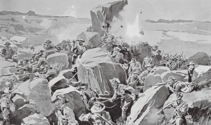 De City Imperial Volunteers in actie