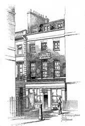 Huis van Thomas de Quincey, Soho, Londen, 1912