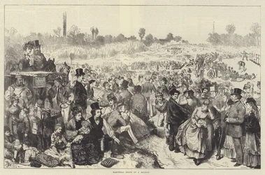 Hampstead Heath op een Vakantie