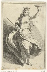 Vrouw met kelk en scepter