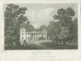 Chillington Hall: gravure