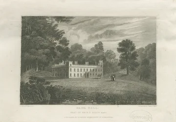 [Great] Barr Hall: gravure, nd [midden 19e eeuw]