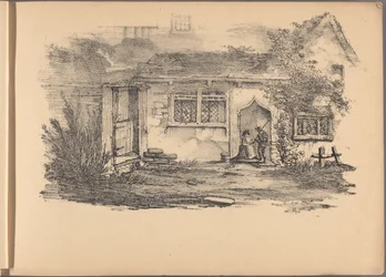Een van een Serie van Zestig Schetsen van Cottages. Londen, 1825.