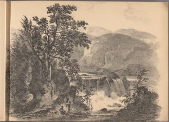 Een van een Serie van Zestig Schetsen van Huisjes. Londen, 1825.