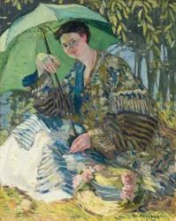 Dame met een Parasol, c.1905