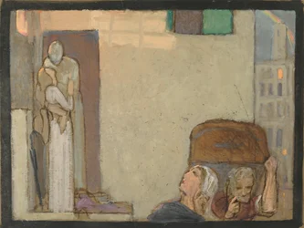 Studie voor Het Afscheid, ca. 1907
