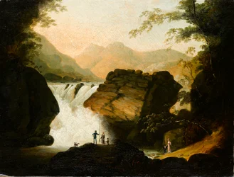 Bij de watervallen, 1805
