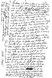 Brief van Arabella Stuart aan de gravin van Shrewsbury, eind 16e - begin 17e eeuw 1865