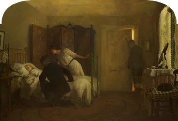 De verduisterde kamer